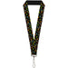 Lanyard - 1.0" - Insects Scattered Black Lanyards Buckle-Down   