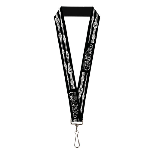 Lanyard - 1.0" - NEWT SCAMANDER FANTASTIC BEASTS AND WHERE TO FIND THEM Icons Black Golds Lanyards The Wizarding World of Harry Potter Default Title  