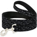 Dog Leash - Skull Yard Black/Gray Dog Leashes Buckle-Down   