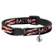 Cat Collar Breakaway - Bacon w Text2 Breakaway Cat Collars Buckle-Down   