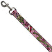 Dog Leash - Live Hard Die Young Pink Dog Leashes Buckle-Down   