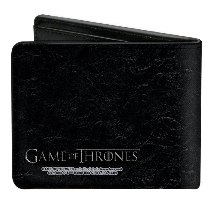 Bi-Fold Wallet - Game of Thrones HOUSE LANNISTER Rampant Lion Sigil Black Golds Bi-Fold Wallets Game of Thrones   