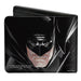 Bi-Fold Wallet - Joker Smiling + Batman Action Mythology Portraits Black Bi-Fold Wallets DC Comics   