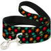 Dog Leash - Palm Trees Black/Multi Color Dog Leashes Buckle-Down   