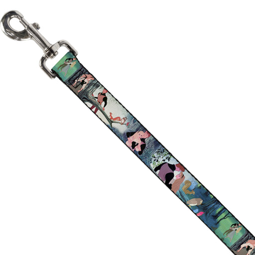 Dog Leash - Sleeping Beauty Woods Scenes Dog Leashes Disney   