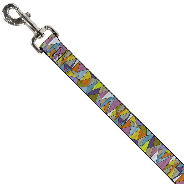 Dog Leash - Stained Glass Mosaic Multi Color Dog Leashes Buckle-Down   