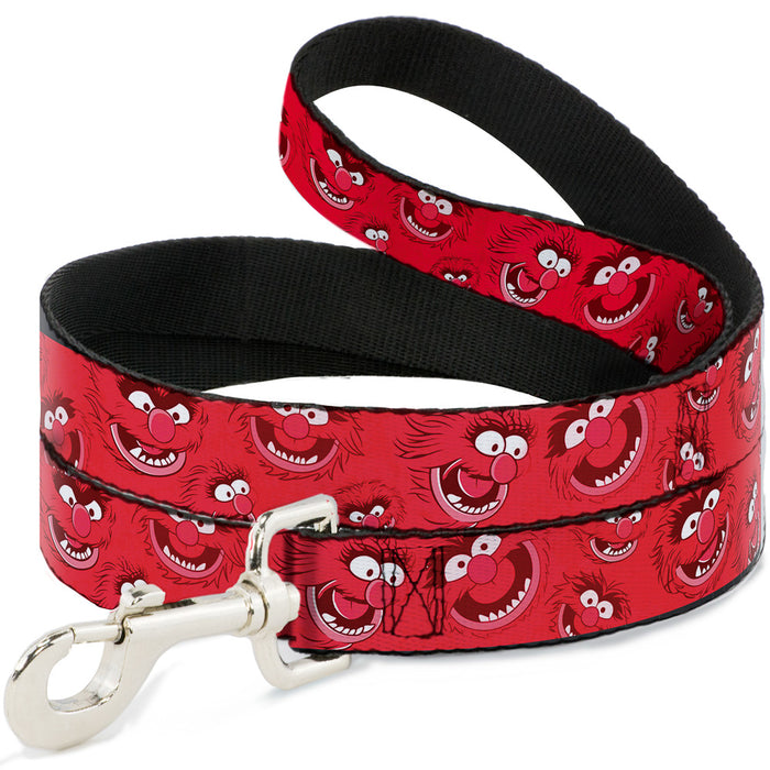 Dog Leash - Animal Expressions Scattered Reds Dog Leashes Disney   