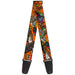 Guitar Strap - Truth and Justice Orange Guitar Straps Buckle-Down   