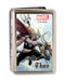 MARVEL UNIVERSE Business Card Holder - LARGE - THOR Battling Loki Pose Clouds FCG Metal ID Cases Marvel Comics   