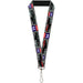 Lanyard - 1.0" - Route 66 Classics Gray Lanyards Buckle-Down   