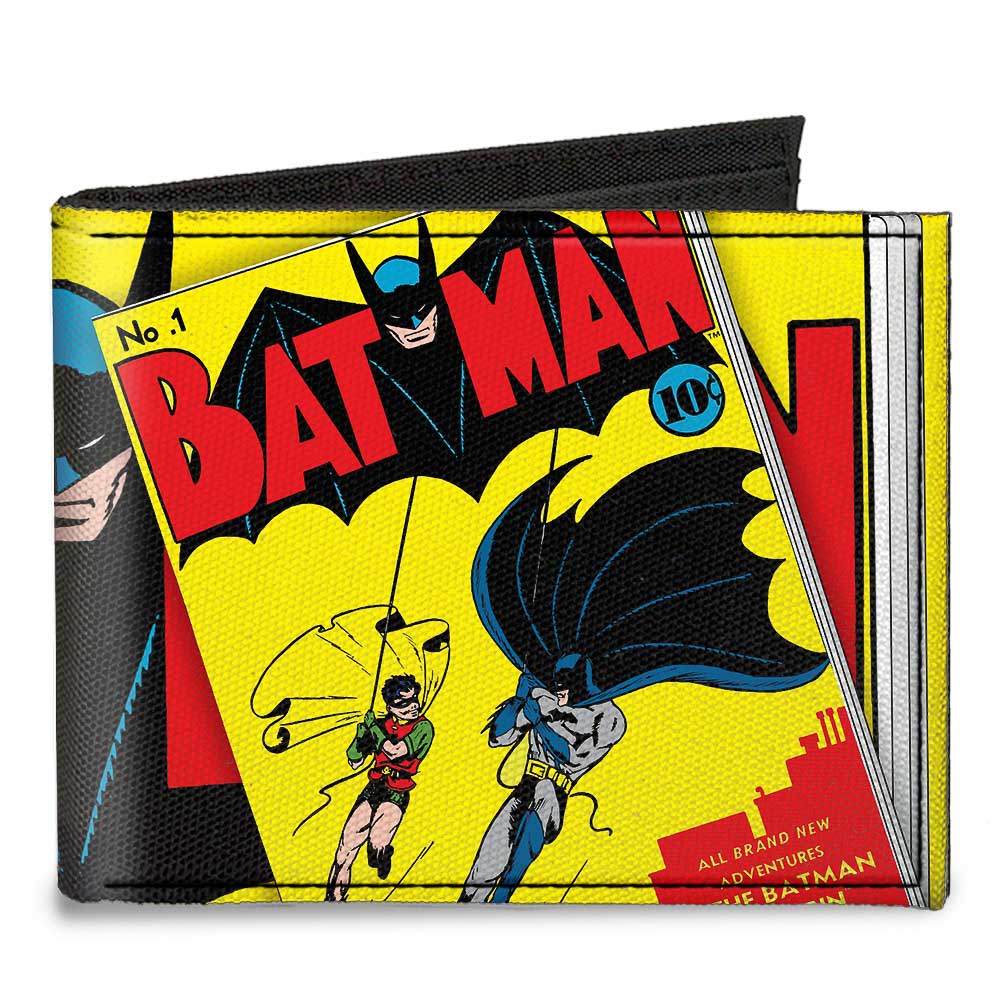 Batman Signal/Bat Monogram Bi-Fold Wallet