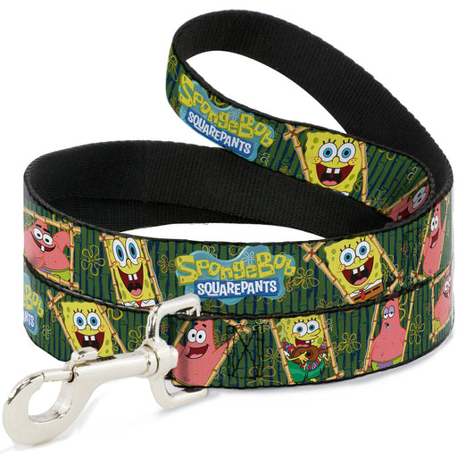 Dog Leash - SpongeBob & Patrick Starfish Bamboo Frames/Logo Dog Leashes Nickelodeon   