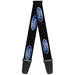 Guitar Strap - Ford Oval REPEAT w Text Guitar Straps Ford   