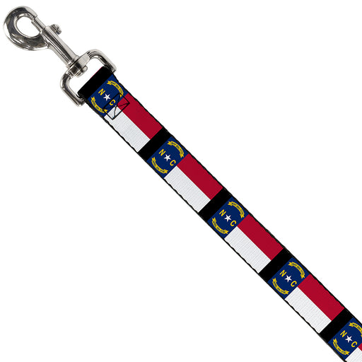 Dog Leash - North Carolina Flag/Black Dog Leashes Buckle-Down   