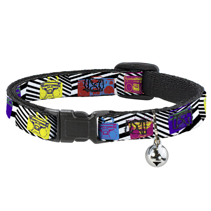 Cat Collar Breakaway - Eighties Boomboxes Breakaway Cat Collars Buckle-Down   