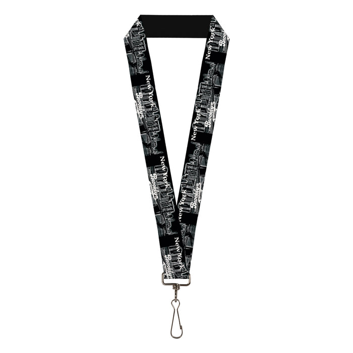 Lanyard - 1.0" - Brooklyn New York Lanyards Buckle-Down   