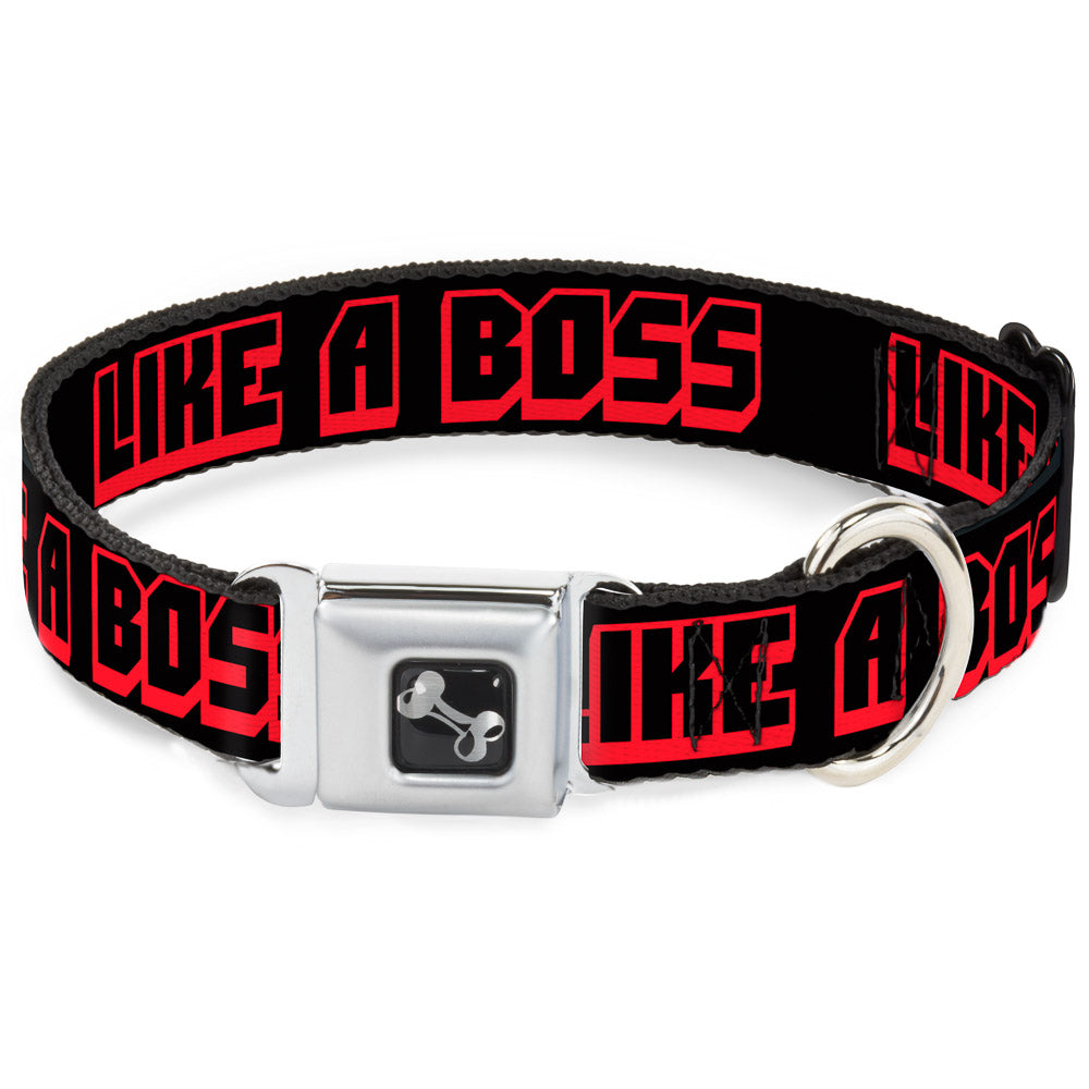 BOSS - Leather dog collar