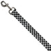 Dog Leash - Checker Weathered Black/White Dog Leashes Buckle-Down   