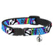 Cat Collar Breakaway - Pandas & Rainbows w Stars Breakaway Cat Collars Buckle-Down   