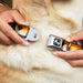 Dog Bone Seatbelt Buckle Collar - Flag Bear Pride Brown/Orange/Yellow/Tan/White/Gray/Black Seatbelt Buckle Collars Buckle-Down   