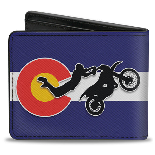 Bi-Fold Wallet - Colorado Freestyle Motocross Superman Bi-Fold Wallets Buckle-Down   