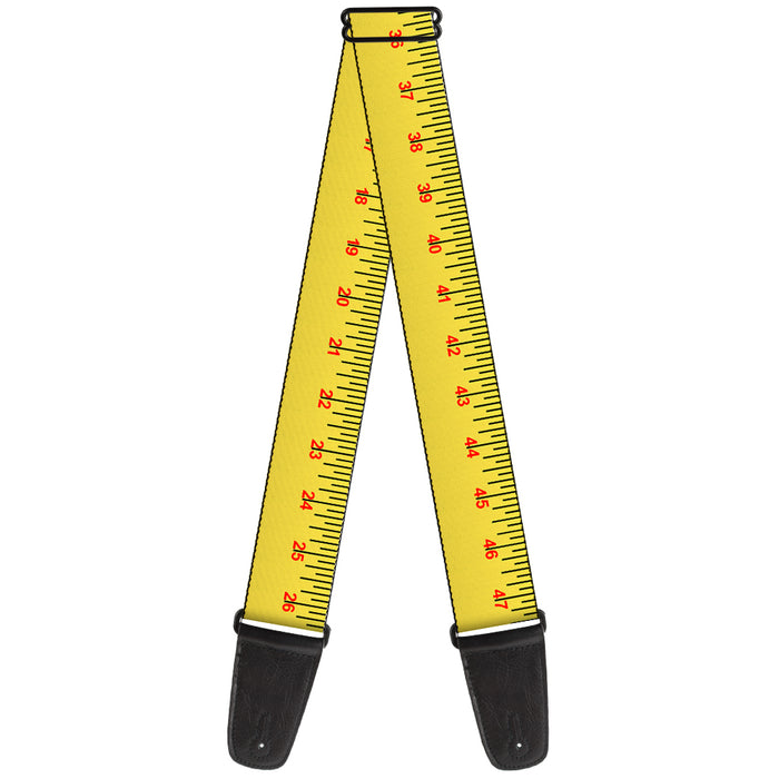 Guitar Strap - Measuring Tape Inches + Centimeters Guitar Straps Buckle-Down   