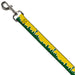 Dog Leash - Seattle Skyline Yellow/Emerald Green Dog Leashes Buckle-Down   