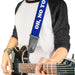 Guitar Strap - OH, NO YOU DIDN'T!!! Navy Purple White Guitar Straps Buckle-Down   