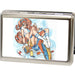 Business Card Holder - LARGE - Drinkin & Drivin FCG Metal ID Cases Sexy Ink Girls   