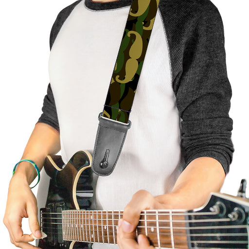 Guitar Strap - Camo'stache Guitar Straps Buckle-Down   