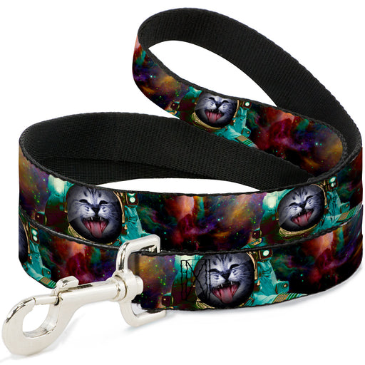Dog Leash - Astronaut Cat in Space Dog Leashes Buckle-Down   