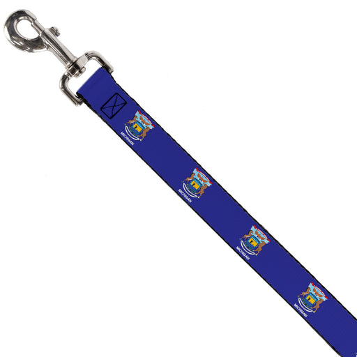 Dog Leash - Michigan Flag Continuous Dog Leashes Buckle-Down   