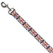 Dog Leash - United Kingdom Flags Weathered Dog Leashes Buckle-Down   