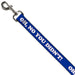 Dog Leash - OH, NO YOU DIDN'T!!! Navy/Purple/White Dog Leashes Buckle-Down   