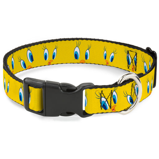 Plastic Clip Collar - Tweety Bird Expressions2 Plastic Clip Collars Looney Tunes   