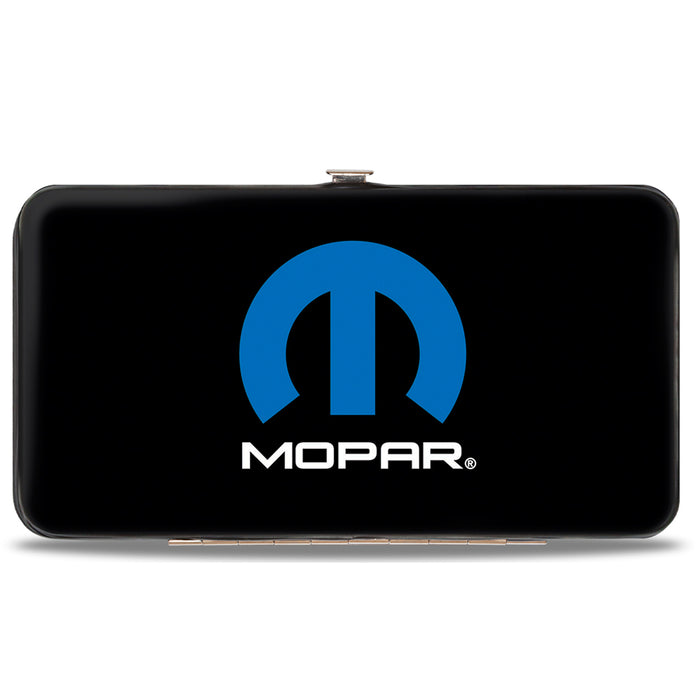 Hinged Wallet - MOPAR Logo Black Blue White Hinged Wallets Mopar   