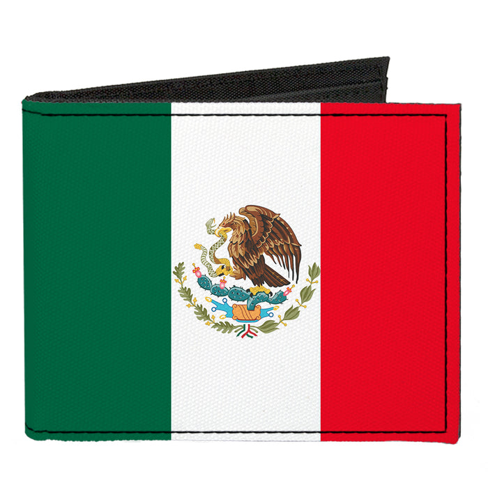 Canvas Bi-Fold Wallet - Mexico Flag Canvas Bi-Fold Wallets Buckle-Down   