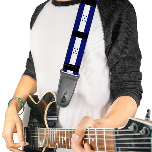 Guitar Strap - Honduras Flags Guitar Straps Buckle-Down   