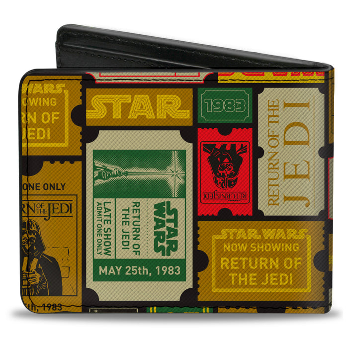 Bi-Fold Wallet - Star Wars Return of the Jedi Movie Release Collage Bi-Fold Wallets Star Wars   