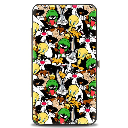 Hinged Wallet - Looney Tunes 6-Character Stacked Collage5 Portrait Hinged Wallets Looney Tunes   