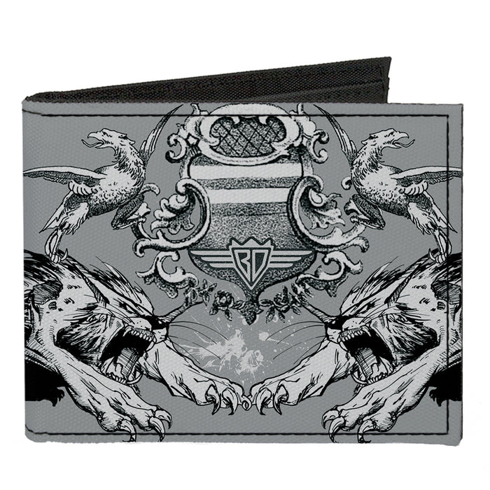 Canvas Bi-Fold Wallet - BD Werewolves Canvas Bi-Fold Wallets Buckle-Down   