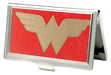 Business Card Holder - SMALL - Wonder Woman GW Red Gold Business Card Holders DC Comics   
