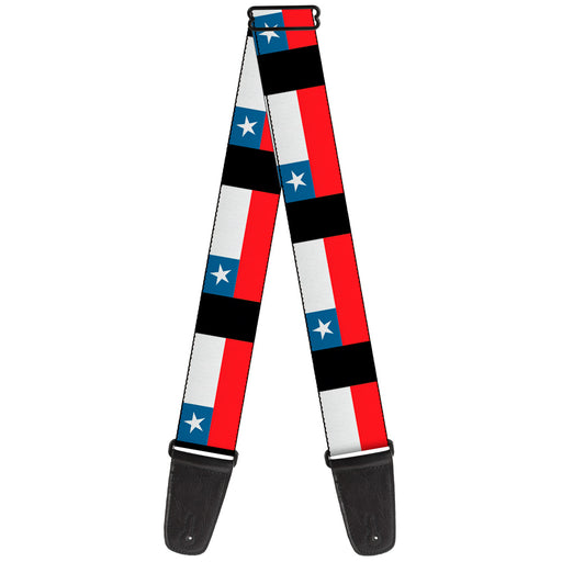 Guitar Strap - Chile Flags Guitar Straps Buckle-Down   