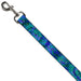 Dog Leash - Tie Dye Green/Blue/Purple Dog Leashes Buckle-Down   