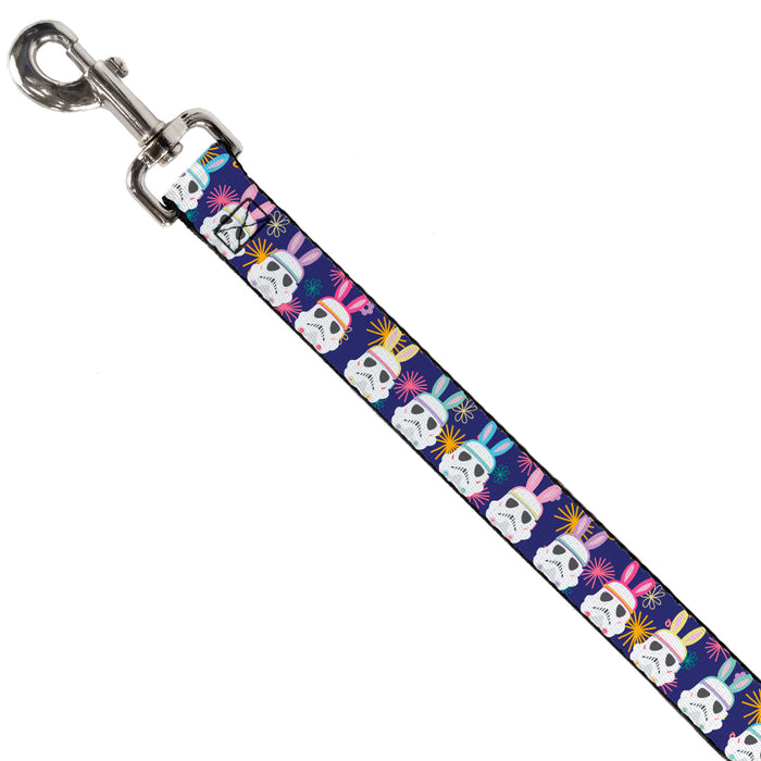 Dog Leash - Star Wars Holiday Stormtrooper Easter Bunny Ears Purple Dog Leashes Star Wars   