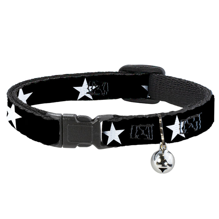 Cat Collar Breakaway - Star Black White Breakaway Cat Collars Buckle-Down   