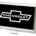 Business Card Holder - SMALL - 1965 CHEVROLET Bowtie FCG Black White Business Card Holders GM General Motors   