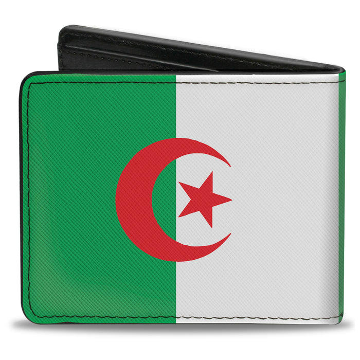 Bi-Fold Wallet - Algeria Flags Bi-Fold Wallets Buckle-Down   