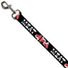 Dog Leash - Steaks w/MEAT Text Dog Leashes Buckle-Down   