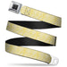 BD Wings Logo CLOSE-UP Full Color Black Silver Seatbelt Belt - Ditsy Floral Yellow/White/Brown Webbing Seatbelt Belts Buckle-Down   